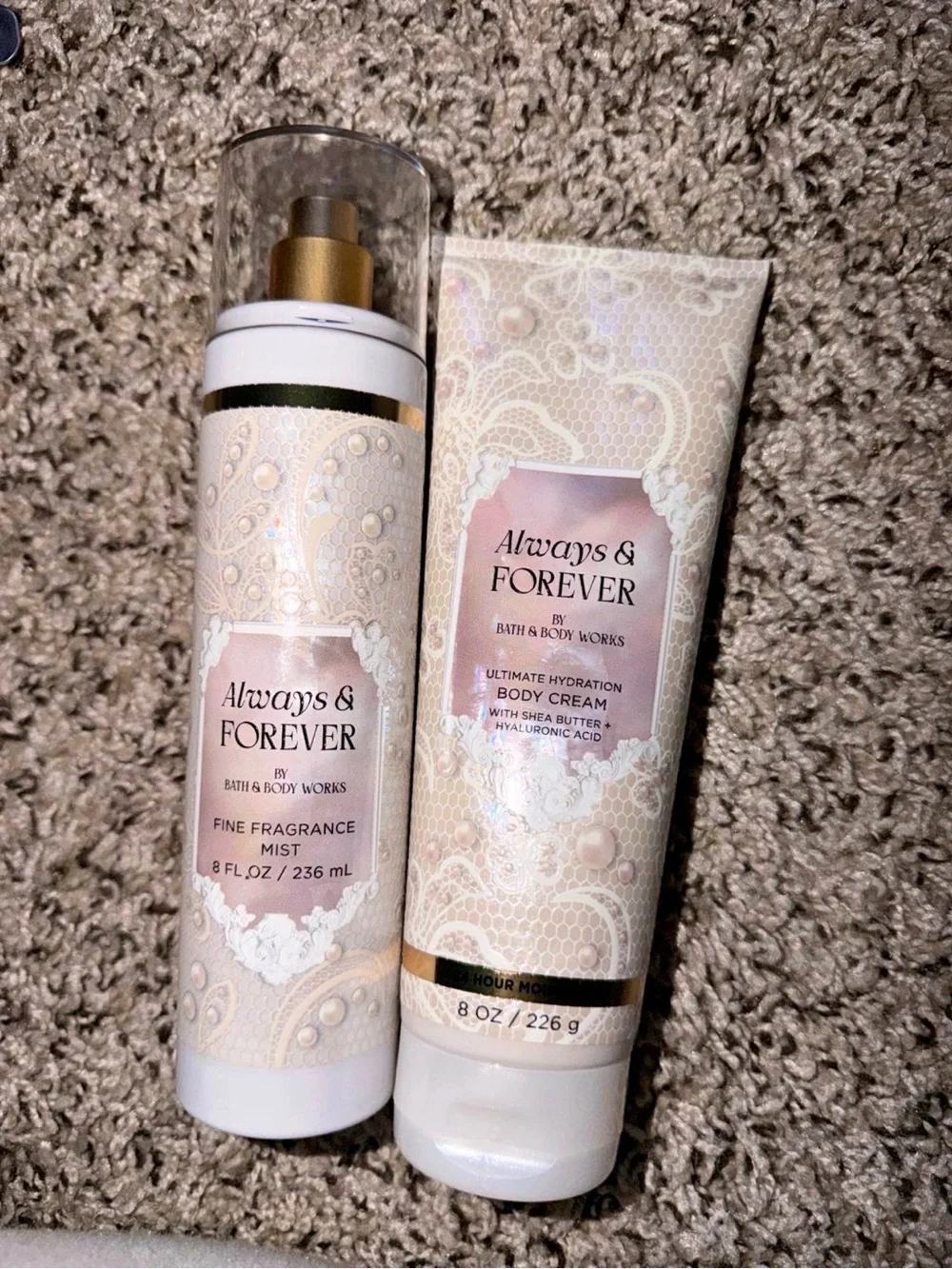 Bath and Body Works Lotion and Spray Set